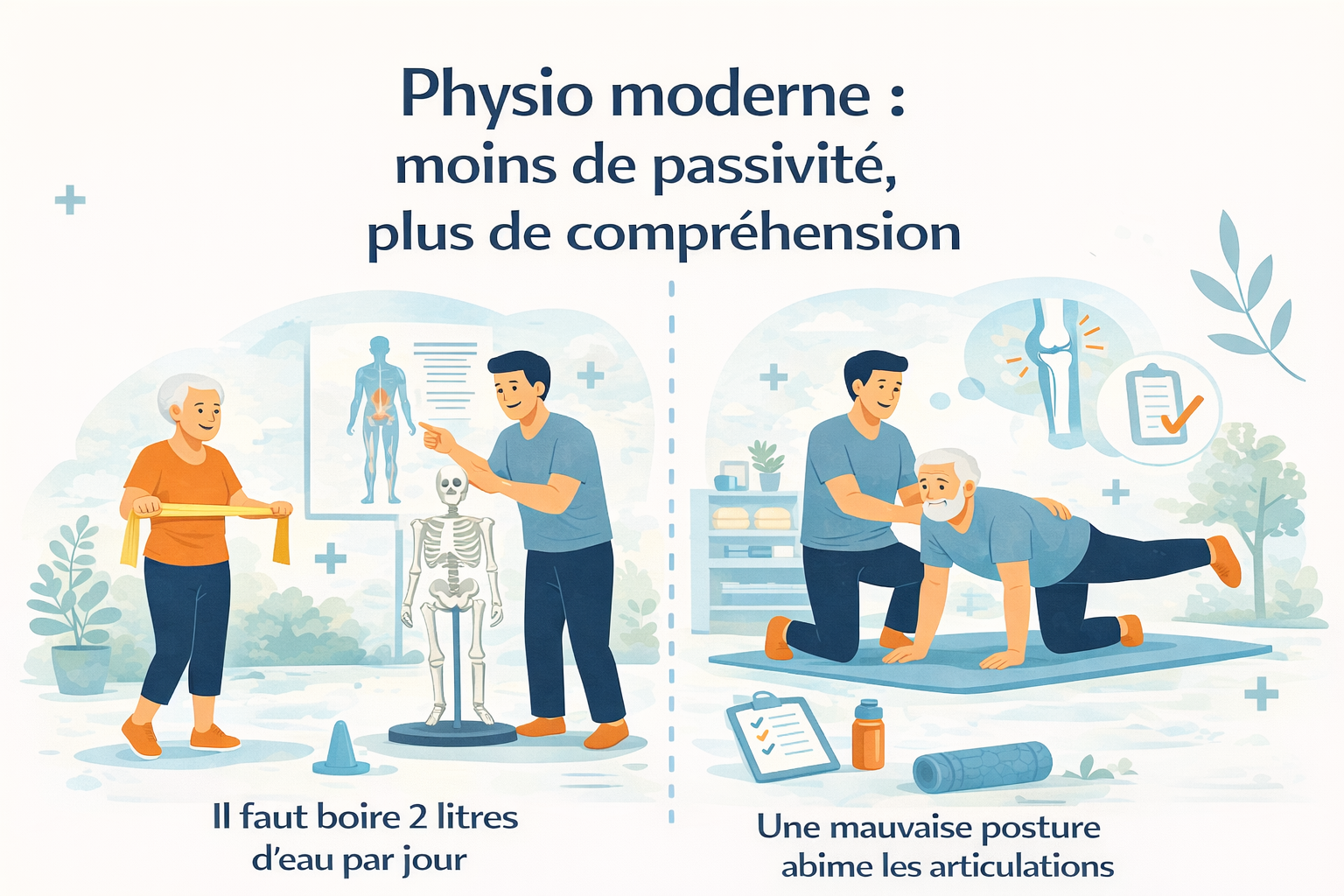 Physio moderne : moins de passivité, plus de compréhension