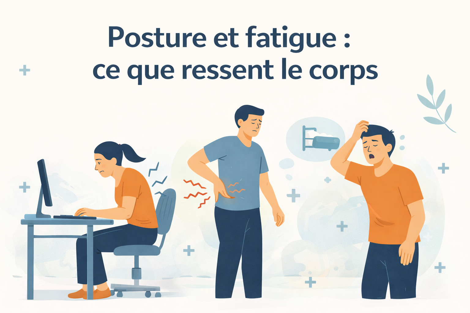 Posture et fatigue : ce que ressent le corps