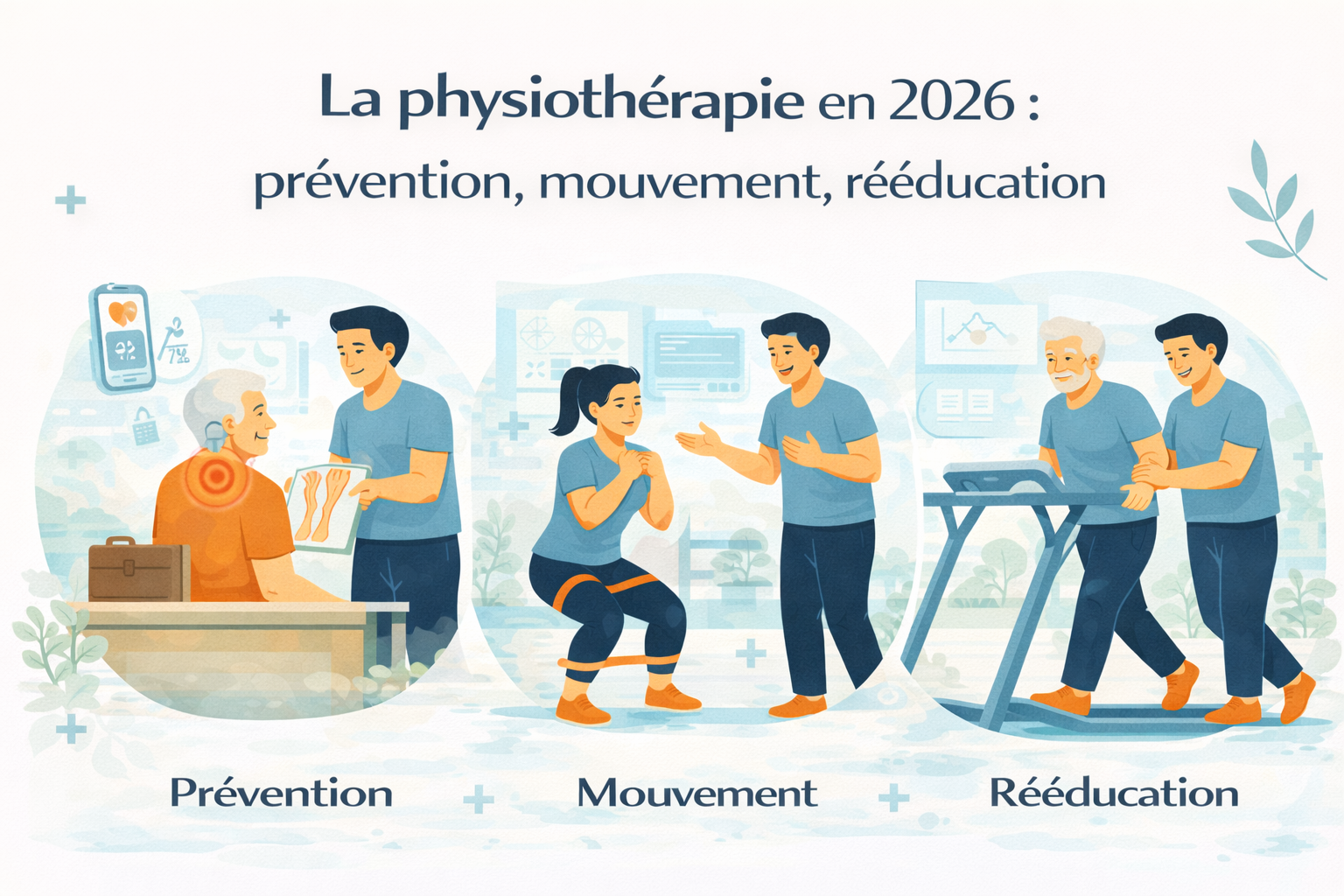 La physiothérapie en 2026 : prévention, mouvement, rééducation